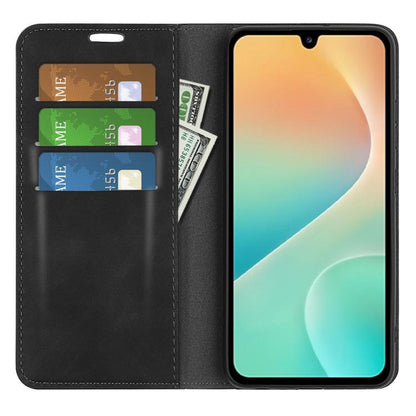 Retro-skin Magnetic Suction Leather Phone Case, For Samsung Galaxy M36 5G / F36 5G, For Samsung Galaxy M16 / F16