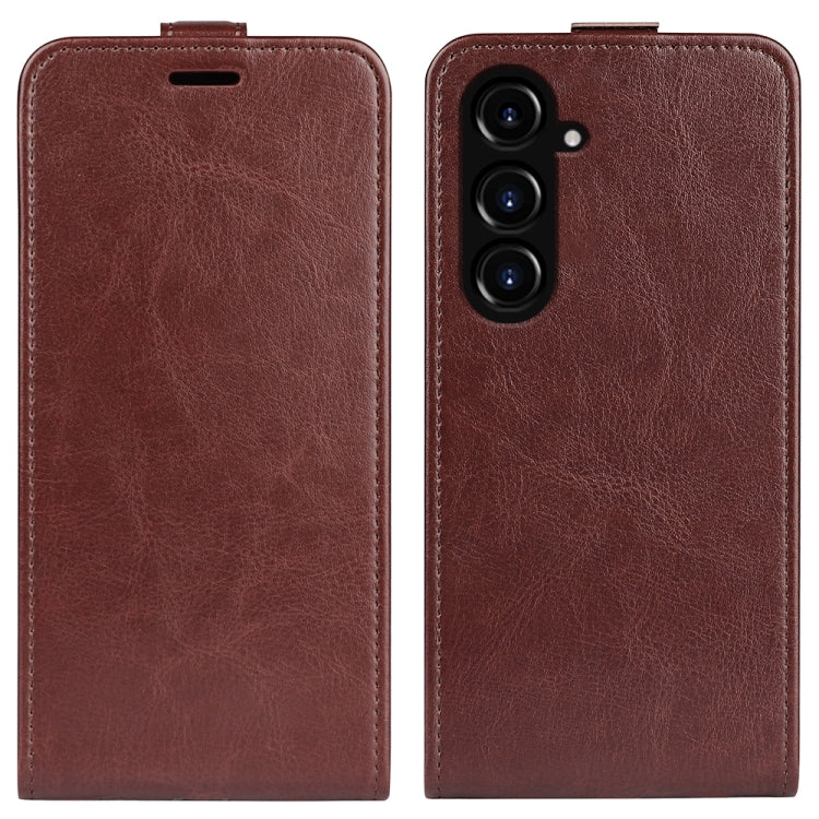 R64 Texture Single Vertical Flip Leather Phone Case, For Samsung Galaxy M34 5G, For Samsung Galaxy S23 FE 5G, For Samsung Galaxy A17 5G, For Samsung Galaxy M16 / F16