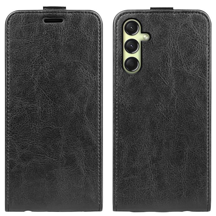 R64 Texture Single Vertical Flip Leather Phone Case, For Samsung Galaxy S25 Ultra 5G, For Samsung Galaxy A16 5G, For Samsung Galaxy Xcover 7 Pro, For Samsung Galaxy M55 5G, For Samsung Galaxy M15 5G, For Samsung Galaxy S24+ 5G