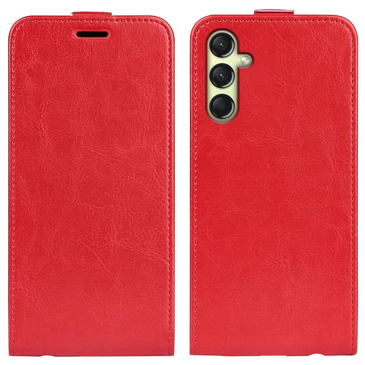 R64 Texture Single Vertical Flip Leather Phone Case, For Samsung Galaxy S25 Ultra 5G, For Samsung Galaxy A16 5G, For Samsung Galaxy Xcover 7 Pro, For Samsung Galaxy M55 5G, For Samsung Galaxy M15 5G, For Samsung Galaxy S24+ 5G