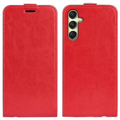 R64 Texture Single Vertical Flip Leather Phone Case, For Samsung Galaxy S25 Ultra 5G, For Samsung Galaxy A16 5G, For Samsung Galaxy Xcover 7 Pro, For Samsung Galaxy M55 5G, For Samsung Galaxy M15 5G, For Samsung Galaxy S24+ 5G