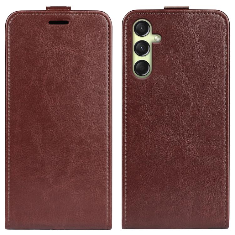 R64 Texture Single Vertical Flip Leather Phone Case, For Samsung Galaxy S25 Ultra 5G, For Samsung Galaxy A16 5G, For Samsung Galaxy Xcover 7 Pro, For Samsung Galaxy M55 5G, For Samsung Galaxy M15 5G, For Samsung Galaxy S24+ 5G
