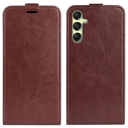 R64 Texture Single Vertical Flip Leather Phone Case, For Samsung Galaxy S25 Ultra 5G, For Samsung Galaxy A16 5G, For Samsung Galaxy Xcover 7 Pro, For Samsung Galaxy M55 5G, For Samsung Galaxy M15 5G, For Samsung Galaxy S24+ 5G