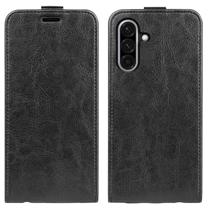 R64 Texture Single Vertical Flip Leather Phone Case, For Samsung Galaxy S25 Edge 5G, For Samsung Galaxy A06 5G, For Samsung Galaxy A26 5G, For Samsung Galaxy A36, For Samsung Galaxy S25 5G, For Samsung Galaxy S25+ 5G