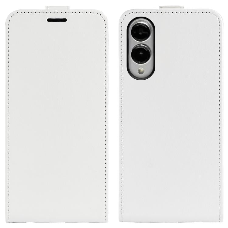 R64 Texture Single Vertical Flip Leather Phone Case, For Samsung Galaxy S25 Edge 5G, For Samsung Galaxy A06 5G, For Samsung Galaxy A26 5G, For Samsung Galaxy A36, For Samsung Galaxy S25 5G, For Samsung Galaxy S25+ 5G