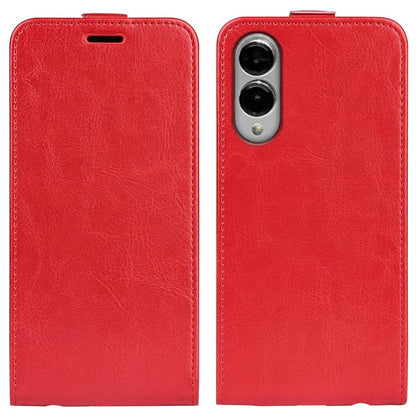 R64 Texture Single Vertical Flip Leather Phone Case, For Samsung Galaxy S25 Edge 5G, For Samsung Galaxy A06 5G, For Samsung Galaxy A26 5G, For Samsung Galaxy A36, For Samsung Galaxy S25 5G, For Samsung Galaxy S25+ 5G