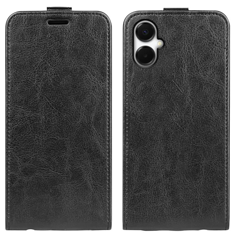 R64 Texture Single Vertical Flip Leather Phone Case, For Samsung Galaxy S25 Edge 5G, For Samsung Galaxy A06 5G, For Samsung Galaxy A26 5G, For Samsung Galaxy A36, For Samsung Galaxy S25 5G, For Samsung Galaxy S25+ 5G