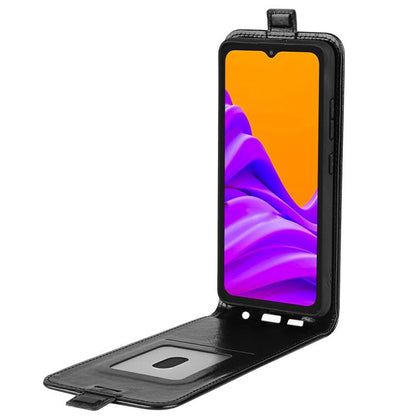 R64 Texture Single Vertical Flip Leather Phone Case, For Samsung Galaxy Xcover7 Pro, For Samsung Galaxy M55 5G, For Samsung Galaxy M15 5G, For Samsung Galaxy S24+ 5G, For Samsung Galaxy S24 5G, For Samsung Galaxy A15