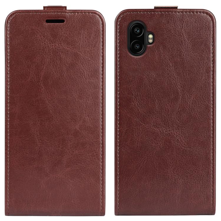 R64 Texture Single Vertical Flip Leather Phone Case, For Samsung Galaxy S25 Ultra 5G, For Samsung Galaxy A16 5G, For Samsung Galaxy Xcover 7 Pro, For Samsung Galaxy M55 5G, For Samsung Galaxy M15 5G, For Samsung Galaxy S24+ 5G