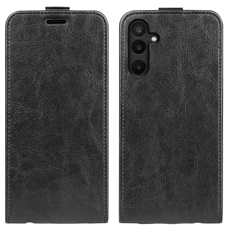 R64 Texture Single Vertical Flip Leather Phone Case, For Samsung Galaxy M34 5G, For Samsung Galaxy S23 FE 5G, For Samsung Galaxy A17 5G, For Samsung Galaxy M16 / F16