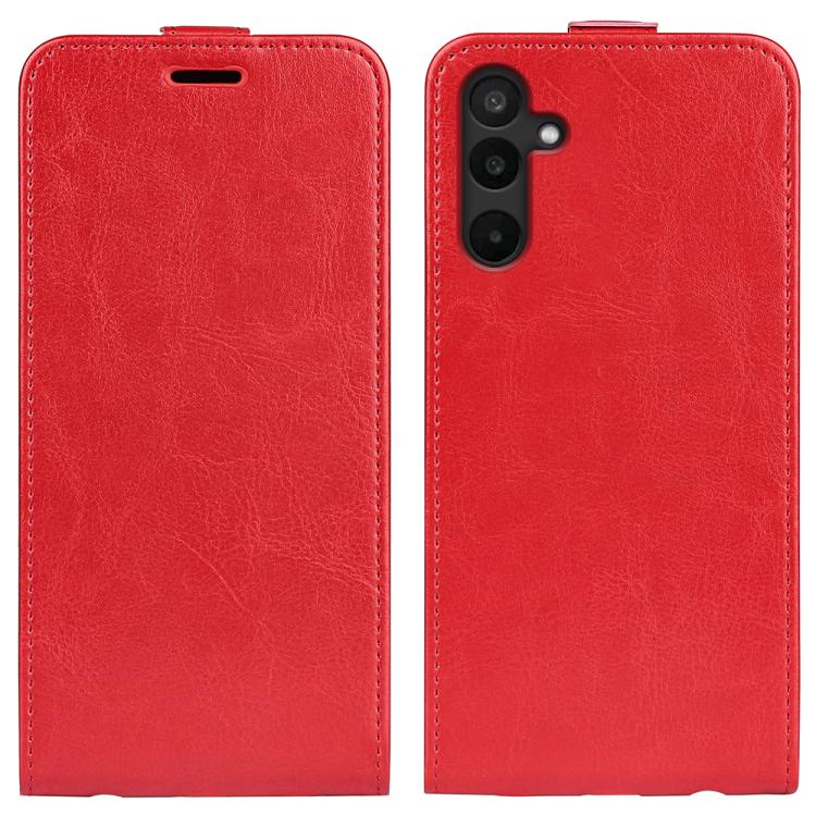R64 Texture Single Vertical Flip Leather Phone Case, For Samsung Galaxy M34 5G, For Samsung Galaxy S23 FE 5G, For Samsung Galaxy A17 5G, For Samsung Galaxy M16 / F16