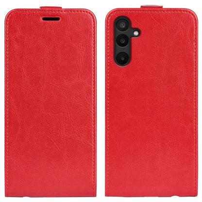 R64 Texture Single Vertical Flip Leather Phone Case, For Samsung Galaxy M34 5G, For Samsung Galaxy S23 FE 5G, For Samsung Galaxy A17 5G, For Samsung Galaxy M16 / F16