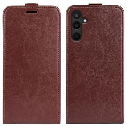 R64 Texture Single Vertical Flip Leather Phone Case, For Samsung Galaxy A27 5G, For Samsung Galaxy M36 5G / F36 5G, For Samsung Galaxy S25 FE 5G, For Samsung Galaxy A17 5G, For Samsung Galaxy A07 4G, For Samsung Galaxy M16 / F16