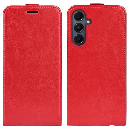 R64 Texture Single Vertical Flip Leather Phone Case, For Samsung Galaxy M34 5G, For Samsung Galaxy S23 FE 5G, For Samsung Galaxy A17 5G, For Samsung Galaxy M16 / F16
