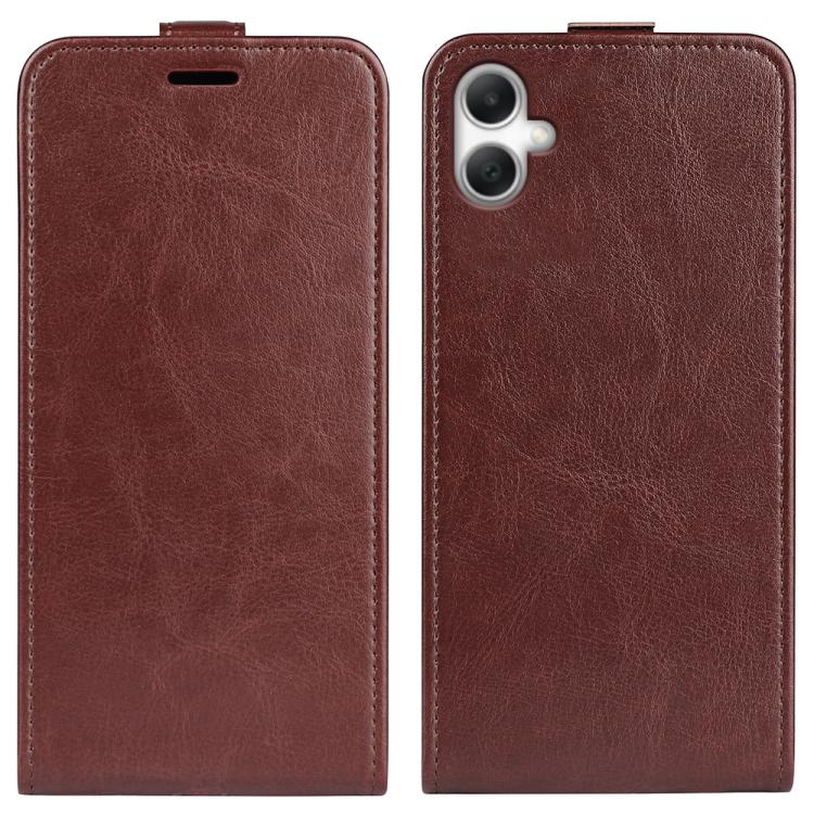 R64 Texture Single Vertical Flip Leather Phone Case, For Samsung Galaxy A27 5G, For Samsung Galaxy M36 5G / F36 5G, For Samsung Galaxy S25 FE 5G, For Samsung Galaxy A17 5G, For Samsung Galaxy A07 4G, For Samsung Galaxy M16 / F16
