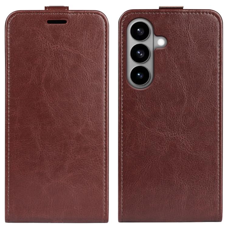 R64 Texture Single Vertical Flip Leather Phone Case, For Galaxy S26 FE 5G, For Galaxy S26+ 5G, For Galaxy S26 Edge 5G, For Galaxy S26 Ultra 5G, For Galaxy S26 5G, For Samsung Galaxy A57 5G