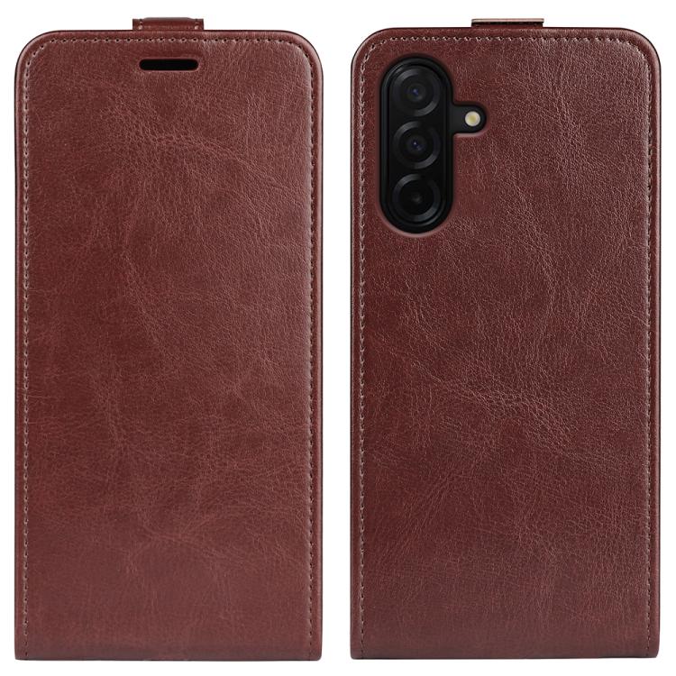 R64 Texture Single Vertical Flip Leather Phone Case, For Samsung Galaxy A27 5G, For Samsung Galaxy M36 5G / F36 5G, For Samsung Galaxy S25 FE 5G, For Samsung Galaxy A17 5G, For Samsung Galaxy A07 4G, For Samsung Galaxy M16 / F16