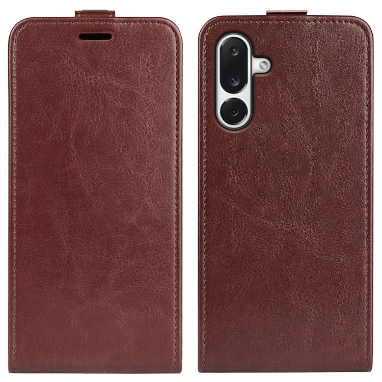 R64 Texture Single Vertical Flip Leather Phone Case, For Samsung Galaxy A27 5G, For Samsung Galaxy M36 5G / F36 5G, For Samsung Galaxy S25 FE 5G, For Samsung Galaxy A17 5G, For Samsung Galaxy A07 4G, For Samsung Galaxy M16 / F16