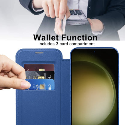 Shield MagSafe RFID Anti-theft Rhombus Leather Phone Case, For Samsung Galaxy S23 Ultra 5G, For Samsung Galaxy S23+ 5G, For Samsung Galaxy S23 5G