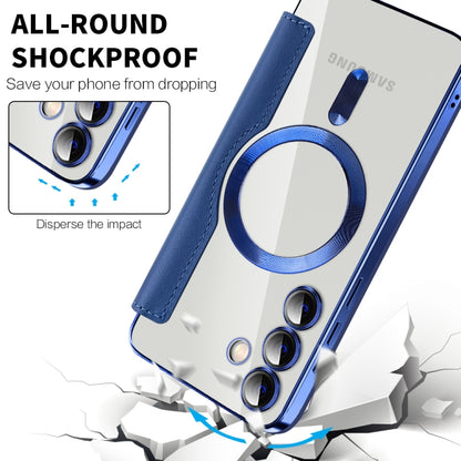 Shield MagSafe RFID Anti-theft Rhombus Leather Phone Case, For Samsung Galaxy S24+ 5G, For Samsung Galaxy S24 5G, For Samsung Galaxy A15