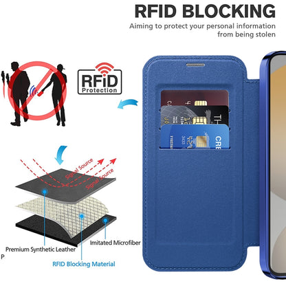Shield MagSafe RFID Anti-theft Rhombus Leather Phone Case, For Samsung Galaxy S24 FE 5G, For Samsung Galaxy A55 5G, For Samsung Galaxy S24 Ultra 5G