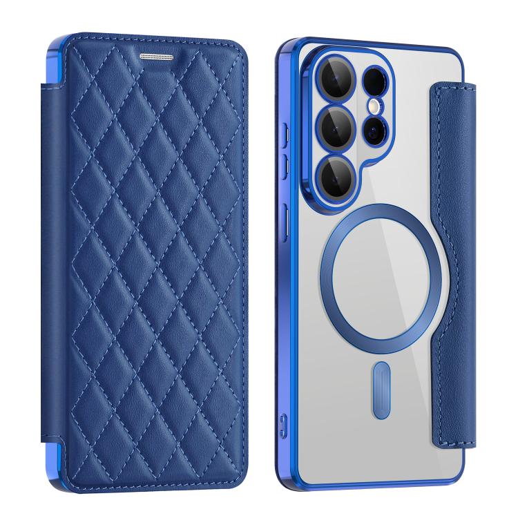 Shield MagSafe RFID Anti-theft Rhombus Leather Phone Case, For Samsung Galaxy S26+ 5G, For Samsung Galaxy S26 Ultra 5G, For Samsung Galaxy S26 5G