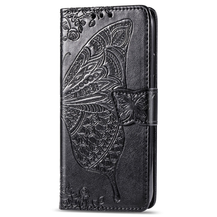 Butterfly Love Flowers Embossing Horizontal Flip Leather Case For One Plus 7  with Holder & Card Slots & Wallet & Lanyard, For OnePlus 7