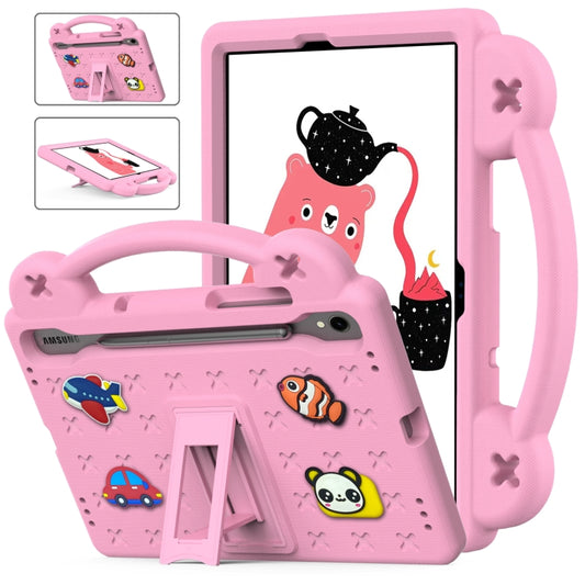 Handle Kickstand Children EVA Shockproof Tablet Case, For Samsung Galaxy Tab S9 FE / X510N, For Samsung Galaxy Tab S9 X710/X716B, For Samsung Galaxy Tab S9+ 12.4 X810, For Samsung Galaxy Tab S8+ 12.4 X800/X806