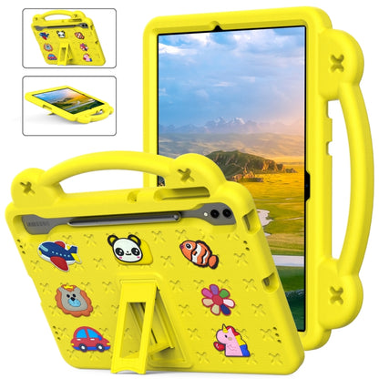 Handle Kickstand Children EVA Shockproof Tablet Case, For Samsung Galaxy Tab A11+ / A9+, For Samsung Galaxy Tab S10 FE+, For Samsung Galaxy Tab S10+12.4 X820, For Samsung Galaxy Tab S9 FE+ 12.4 X610N