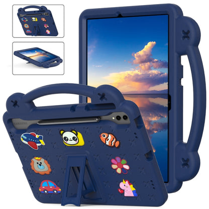 Handle Kickstand Children EVA Shockproof Tablet Case, For Samsung Galaxy Tab A11+ / A9+, For Samsung Galaxy Tab S10 FE+, For Samsung Galaxy Tab S10+12.4 X820, For Samsung Galaxy Tab S9 FE+ 12.4 X610N