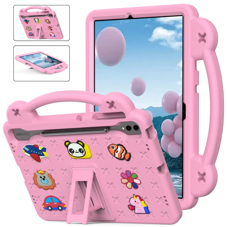 Handle Kickstand Children EVA Shockproof Tablet Case, For Samsung Galaxy Tab A11+ / A9+, For Samsung Galaxy Tab S10 FE+, For Samsung Galaxy Tab S10+12.4 X820, For Samsung Galaxy Tab S9 FE+ 12.4 X610N