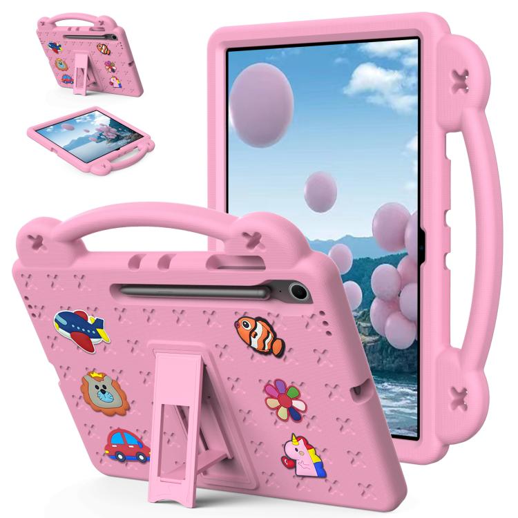 Handle Kickstand Children EVA Shockproof Tablet Case, For Samsung Galaxy Tab A11+ / A9+, For Samsung Galaxy Tab S10 FE+, For Samsung Galaxy Tab S10+12.4 X820, For Samsung Galaxy Tab S9 FE+ 12.4 X610N