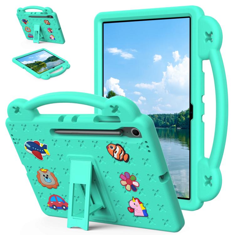 Handle Kickstand Children EVA Shockproof Tablet Case, For Samsung Galaxy Tab A11+ / A9+, For Samsung Galaxy Tab S10 FE+, For Samsung Galaxy Tab S10+12.4 X820, For Samsung Galaxy Tab S9 FE+ 12.4 X610N