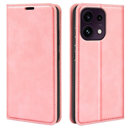 Retro-skin Magnetic Suction Leather Phone Case, For OPPO Reno16 F / FS, For OPPO Reno16 5G /16 Pro 5G Global, For OPPO Find X9 Ultra, For OPPO Reno15 F 5G