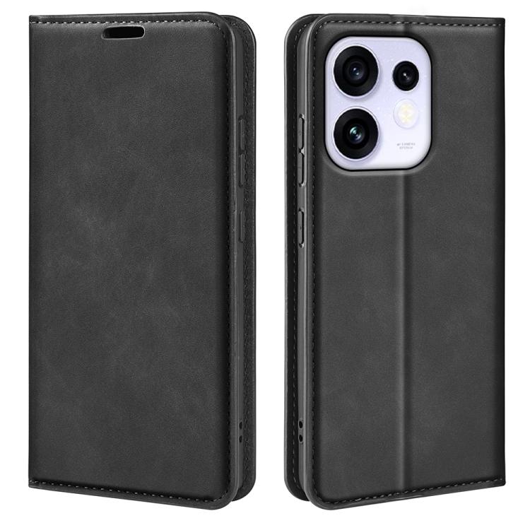 Retro-skin Magnetic Suction Leather Phone Case, For OPPO Reno16 F / FS, For OPPO Reno16 5G /16 Pro 5G Global, For OPPO Find X9 Ultra, For OPPO Reno15 F 5G