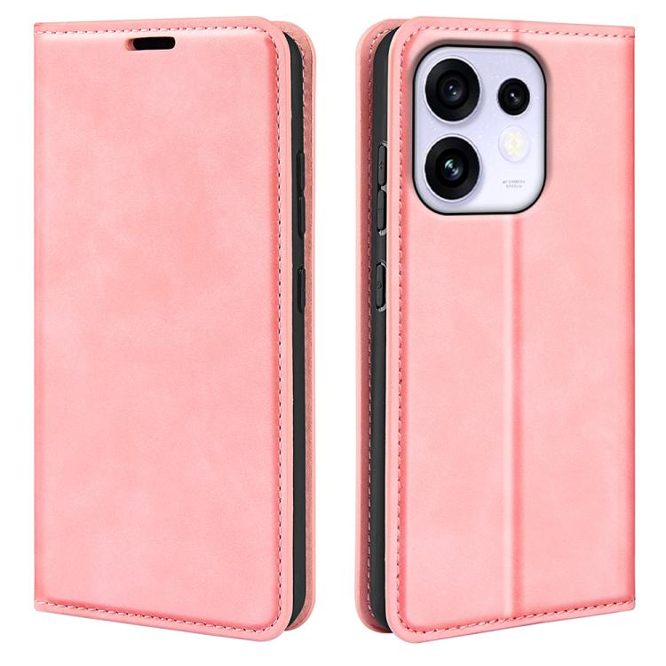 Retro-skin Magnetic Suction Leather Phone Case, For OPPO Reno16 F / FS, For OPPO Reno16 5G /16 Pro 5G Global, For OPPO Find X9 Ultra, For OPPO Reno15 F 5G