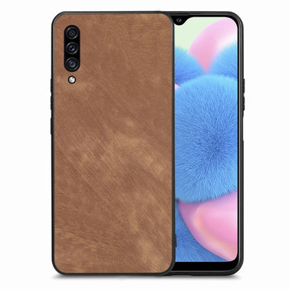 Vintage Leather PC Back Cover Phone Case, For Samsung Galaxy A70/A70S, For Samsung Galaxy A50/A50S/A30S, For Samsung Galaxy Note10, For Samsung Galaxy Note10+