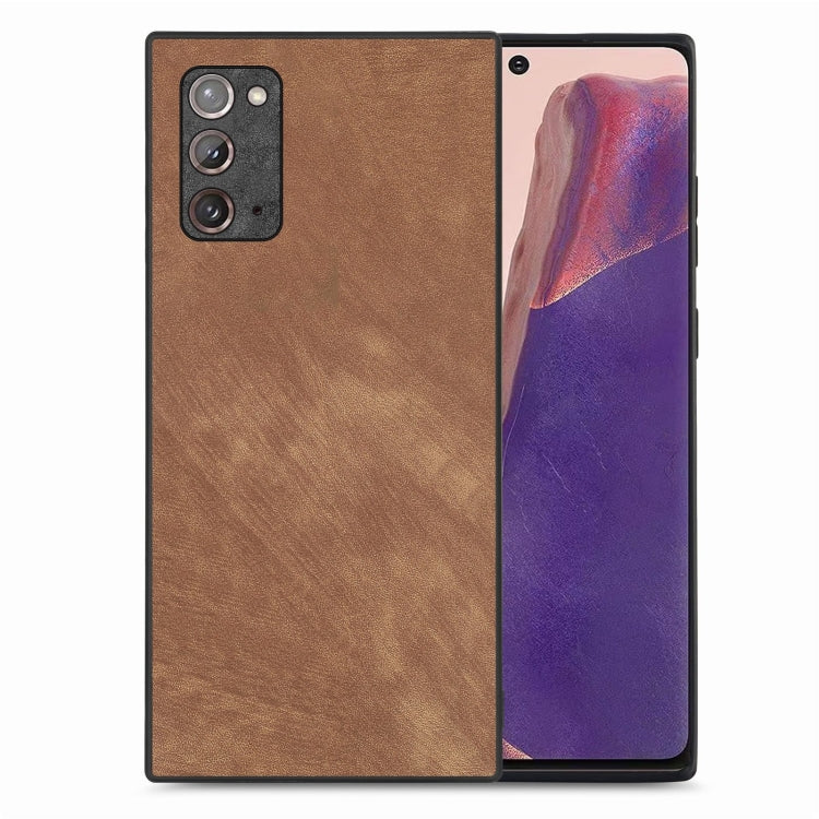 Vintage Leather PC Back Cover Phone Case, For Samsung Galaxy Note20 Ultra, For Samsung Galaxy Note20, For Samsung Galaxy A70/A70S, For Samsung Galaxy A50/A50S/A30S
