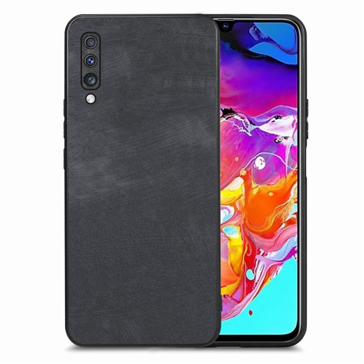 Vintage Leather PC Back Cover Phone Case, For Samsung Galaxy A70/A70S, For Samsung Galaxy A50/A50S/A30S, For Samsung Galaxy Note10, For Samsung Galaxy Note10+