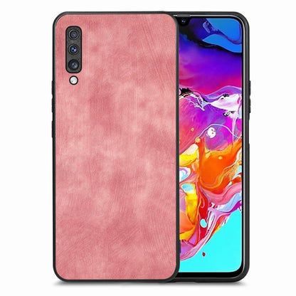 Vintage Leather PC Back Cover Phone Case, For Samsung Galaxy A70/A70S, For Samsung Galaxy A50/A50S/A30S, For Samsung Galaxy Note10, For Samsung Galaxy Note10+