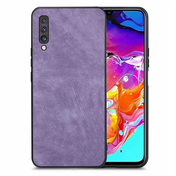 Vintage Leather PC Back Cover Phone Case, For Samsung Galaxy A70/A70S, For Samsung Galaxy A50/A50S/A30S, For Samsung Galaxy Note10, For Samsung Galaxy Note10+