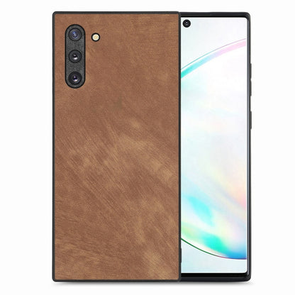 Vintage Leather PC Back Cover Phone Case, For Samsung Galaxy A70/A70S, For Samsung Galaxy A50/A50S/A30S, For Samsung Galaxy Note10, For Samsung Galaxy Note10+