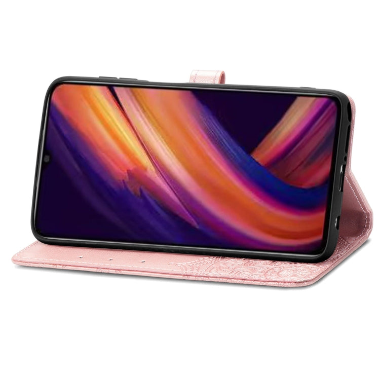 Mandala Flower Embossed Leather Phone Case, For Samsung Galaxy A25 5G