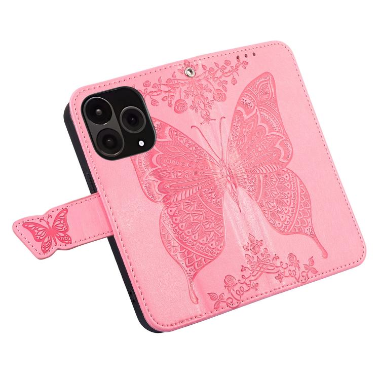Butterfly Love Flower Embossed Leather Phone Case, For OnePlus 15, For OnePlus Ace 3 Pro, For OnePlus Nord 3