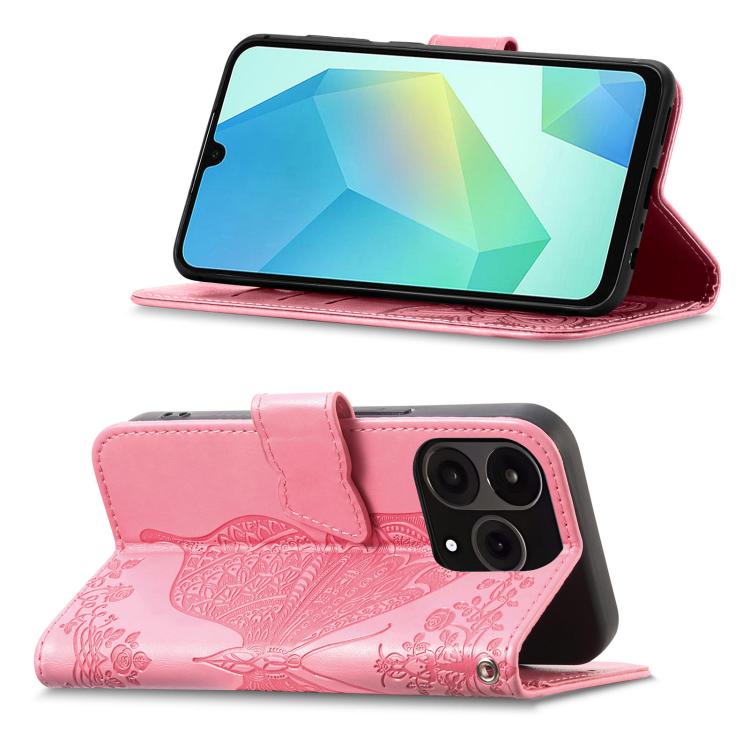 Butterfly Love Flower Embossed Leather Phone Case, For OnePlus 15, For OnePlus Ace 3 Pro, For OnePlus Nord 3