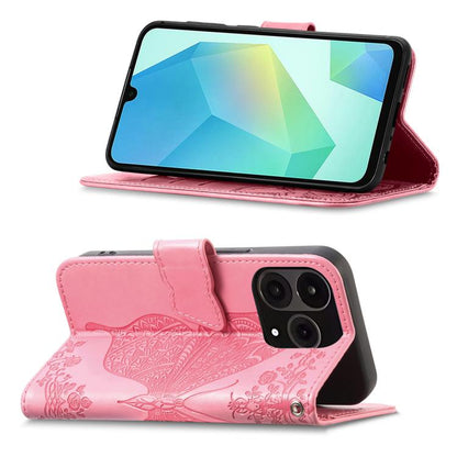 Butterfly Love Flower Embossed Leather Phone Case, For OnePlus 15, For OnePlus Ace 3 Pro, For OnePlus Nord 3