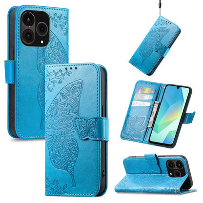 Butterfly Love Flower Embossed Leather Phone Case, For OnePlus 15, For OnePlus Ace 3 Pro, For OnePlus Nord 3