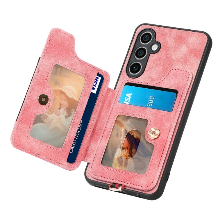 Retro Skin-feel Ring Multi-card Wallet Phone Case, For Samsung Galaxy S23 FE 5G, For Samsung Galaxy Note20  Ultra, For Samsung Galaxy Note20, For Samsung Galaxy Note10