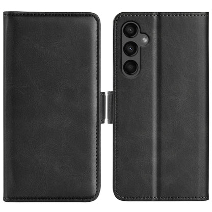 Dual-side Magnetic Buckle Horizontal Flip Leather Phone Case, For Samsung Galaxy S24+ 5G, For Samsung Galaxy S24 5G, For Samsung Galaxy A15, For Samsung Galaxy A05