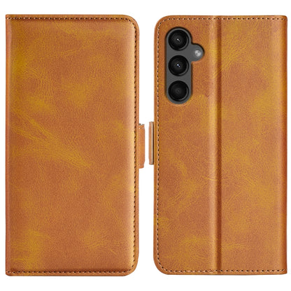 Dual-side Magnetic Buckle Horizontal Flip Leather Phone Case, For Samsung Galaxy S24 5G, For Samsung Galaxy A15, For Samsung Galaxy A05, For Samsung Galaxy A05s